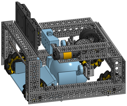 Shaky v2 CAD render